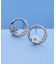 【カヤ】白金縁ピアス