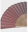 【カヤ】紋様扇子