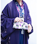 【カヤ】猫花長財布