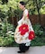 【カヤ】【UVカット加工】華めき羽織