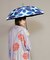 【カヤ】【遮光率90%以上】雪花の日傘（晴雨兼用）
