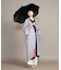 【カヤ】【遮光率90%以上】雪花の日傘（晴雨兼用）