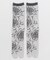 【カヤ】灰ノ花装い足袋（25-28ｃｍ）
