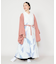 【カヤ】水芭蕉羽織付きワンピース