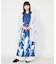 【カヤ】水芭蕉羽織付きワンピース