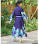 【カヤ】水芭蕉羽織付きワンピース