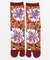 【カヤ】立秋花濃藍足袋（23-25cm）