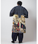【カヤ】【UVカット加工】着る、NIPPON ART 倭の絵メンズ羽織