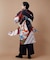 【カヤ】【UVカット加工】着る、NIPPON ART 倭の絵メンズ羽織