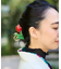 【カヤ】チューリップ咲きヘアクリップ
