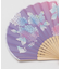 【カヤ】紫陽花猫扇子