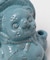 【カヤ】おすわり信楽タヌキ　青