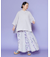 【カヤ】四季の夏姿長丈ＴＯＰ
