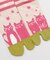 【カヤ】桜ネコ足袋（23-25ｃｍ）