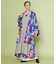 【カヤ】花時銘仙ワンピース