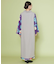 【カヤ】花時銘仙ワンピース