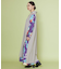 【カヤ】花時銘仙ワンピース