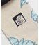【カヤ】花装い浅葱 足袋型くつ下（25-28ｃｍ）