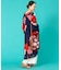 【カヤ】【UVカット加工】花錦羽織