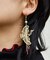 【カヤ】つがい鶴ピアス