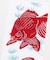 【カヤ】重ね金魚手拭