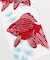 【カヤ】重ね金魚手拭