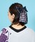 【カヤ】レトロモダン結びヘアクリップ
