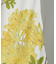 【カヤ】花版画八掛ワンピース
