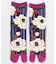 【カヤ】縞椿足袋（23-25cm）
