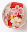 【カヤ】とんぼ玉金銀箔梅　2cm