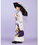 【カヤ】【遮光率90%以上】一輪日傘（晴雨兼用）