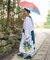 【カヤ】【遮光率90%以上】一輪日傘（晴雨兼用）