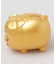 【カヤ】金の豚の貯金箱 大