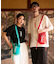 【カヤ】大大吉Ｔシャツ＆巾着ショルダーバッグ2点セット