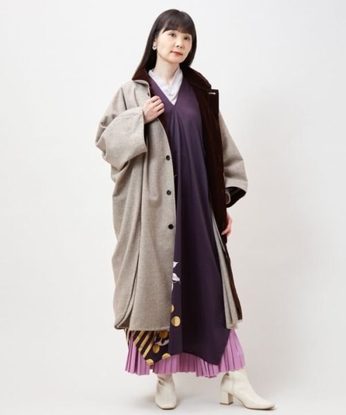 カヤ】寒の着 新ケープコート|カヤの通販|&mall(アンドモール カヤ】寒の着 新ケープコート|カヤの通販|&mall(アンドモール
