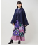 【カヤ】花々羽織付きワンピース