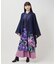 【カヤ】花々羽織付きワンピース