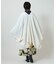【カヤ】花々羽織付きワンピース