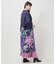 【カヤ】花々羽織付きワンピース