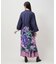 【カヤ】花々羽織付きワンピース