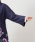 【カヤ】花々羽織付きワンピース