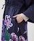 【カヤ】花々羽織付きワンピース