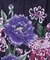 【カヤ】花々羽織付きワンピース
