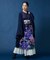 【カヤ】花々羽織付きワンピース