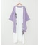 【カヤ】【ＵＶカット加工】紫藤 羽織付きワンピース
