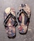 【カヤ】浮世絵柄足袋サンダル（24-25cm）