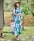 【カヤ】【UVカット加工】容花（かおばな）着物風羽織
