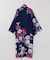 【カヤ】【UVカット加工】容花（かおばな）着物風羽織