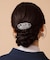 【カヤ】秋節銀ヘアクリップ