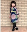 【カヤ】【子供用】小花ワンピース　100cm